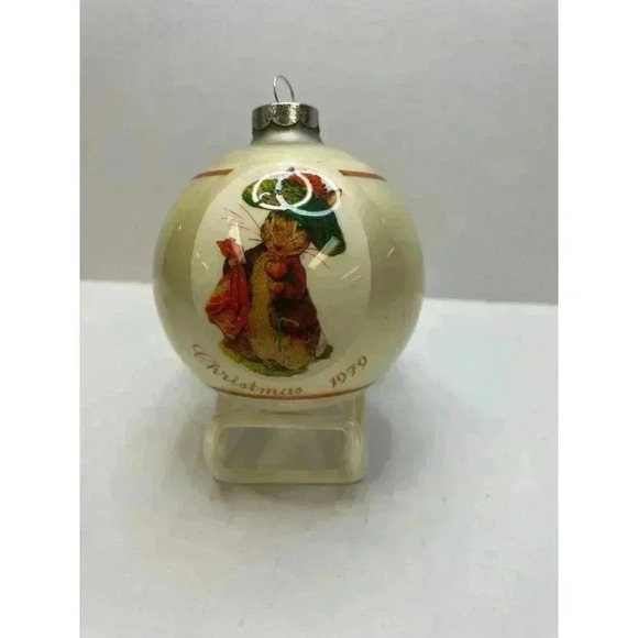 Benjamin Bunny Beatrix Potter Ornament 1979 - Picture 3 of 8